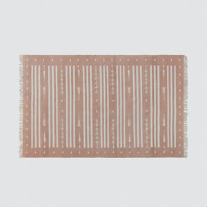 Blush Dhurrie Rug