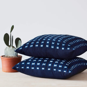 Dara Indigo Floor Pillow