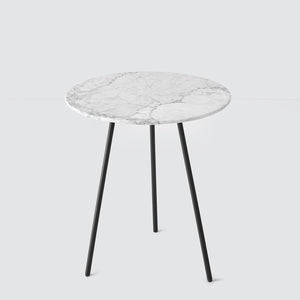 Puebla Marble Side Table - Grey