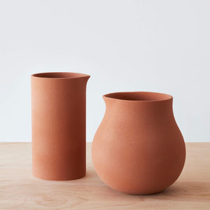 Engobe Vessels - Set of Two