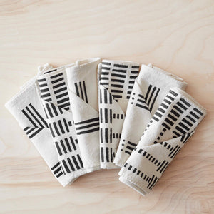 Echelle Mud Cloth Napkins - Set of 6
