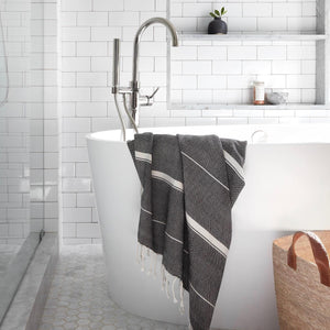 Sahar Towels - Black