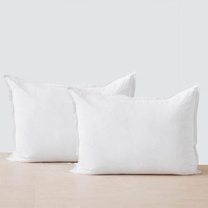 Organic Cotton Shams, white
