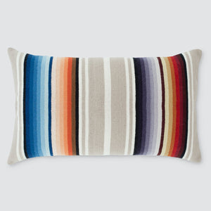 Modern Ombre Lumbar Pillow