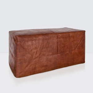 Modern Leather Bench