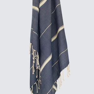 Sahar Towels - Indigo
