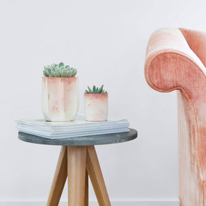 Geometric Planters and Minimalist Vases in Rare Soapstone