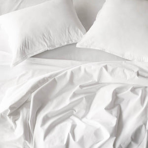 Organic Cotton Shams, white