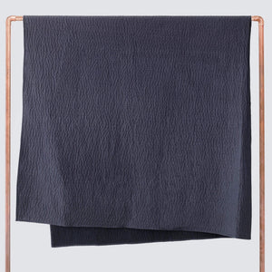 Indigo Kantha Bed Blanket