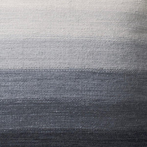 Boho Ombre Indigo Throw Pillow