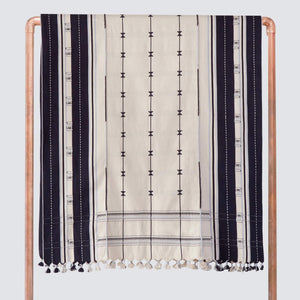 Sema Cotton Bed Runner with Tassels